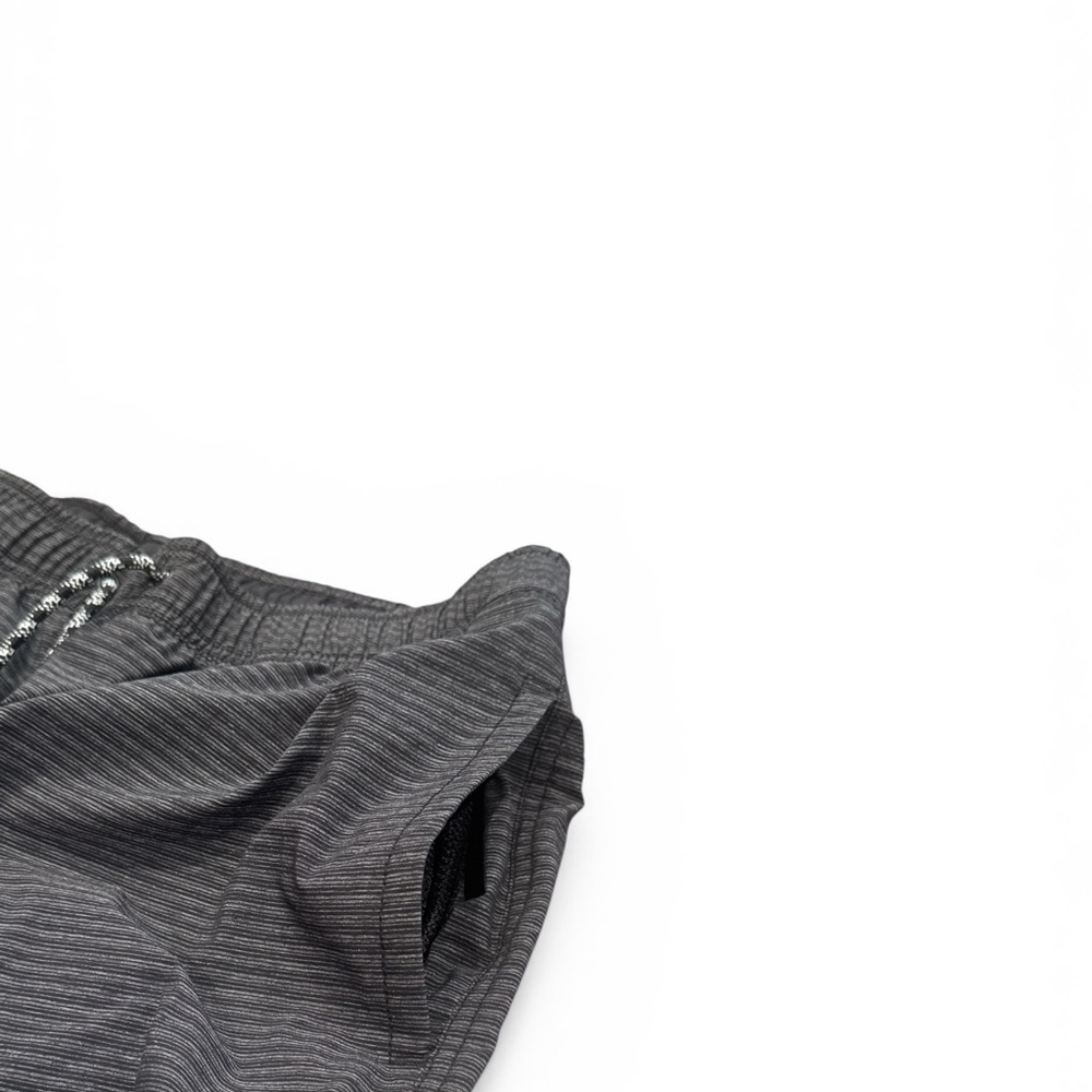 Black Textured Drawstring Shorts - Picture 9 of 12
